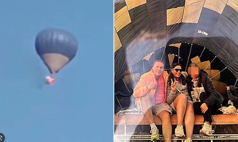 Tragic Hot Air Balloon Fire Claims the Lives of Couple, Daughter Hospitalized After Jumping from Burning Basket During Mexico City Ruins Celebration