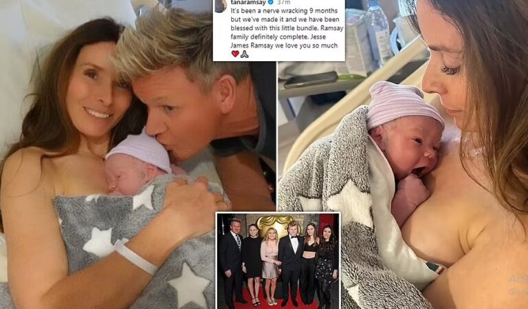 Gordon Ramsay Welcomes Baby Number Six: Tana Gives Birth to Son Jesse James