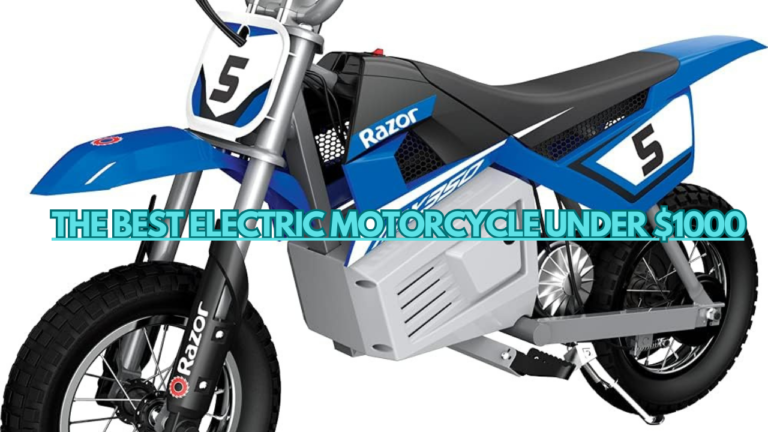 5 Best Electric Motorcycle Under $1000