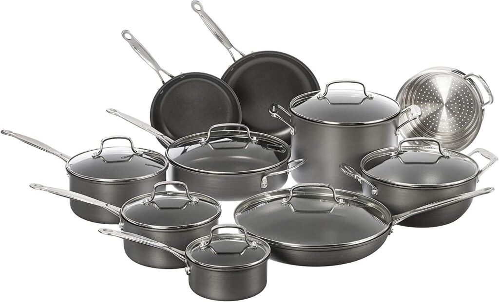 dishwasher safe pots and pans set