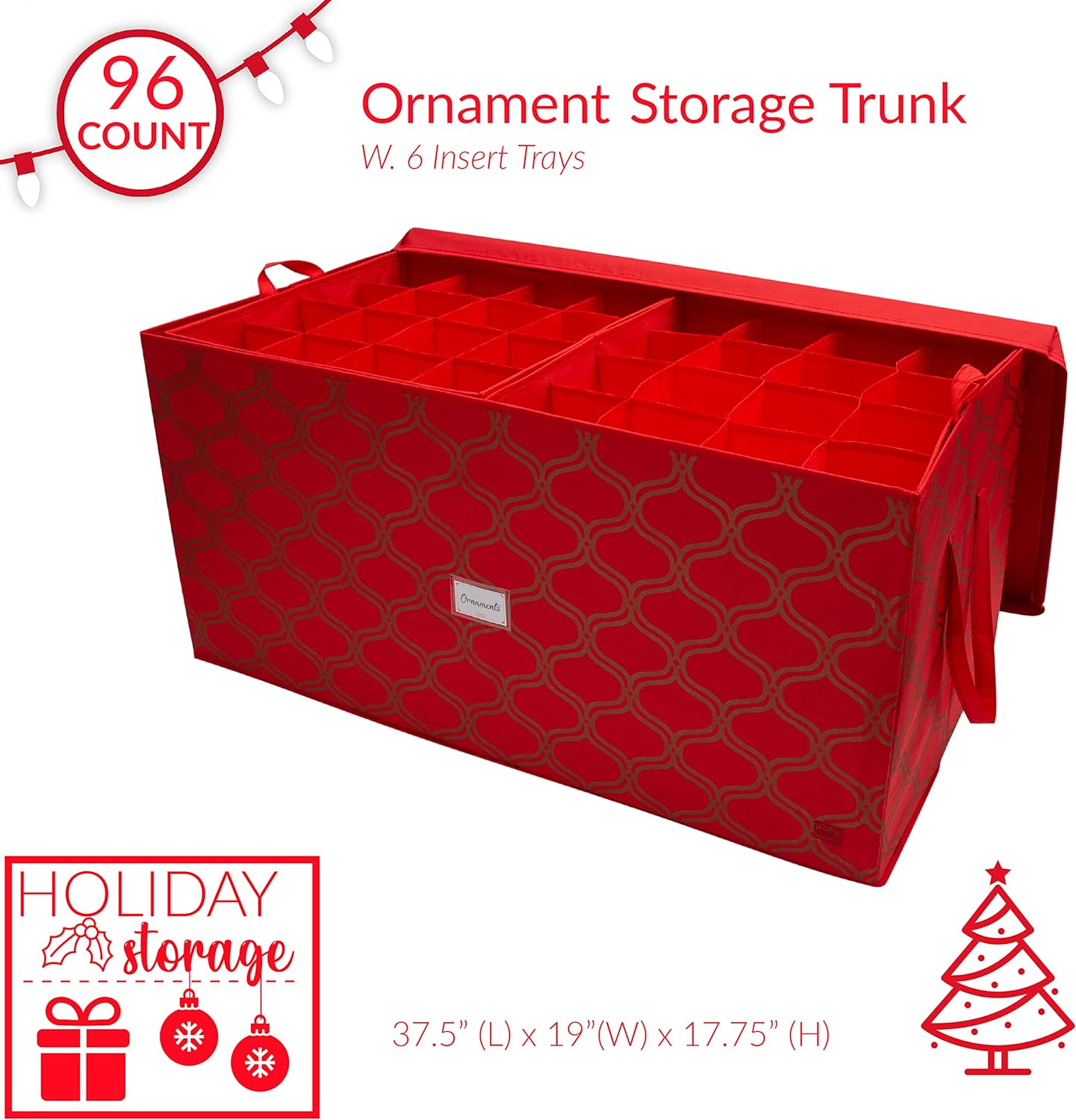 top rated ornament storage