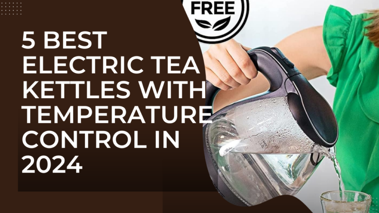 5 best electric tea kettles with temperature control