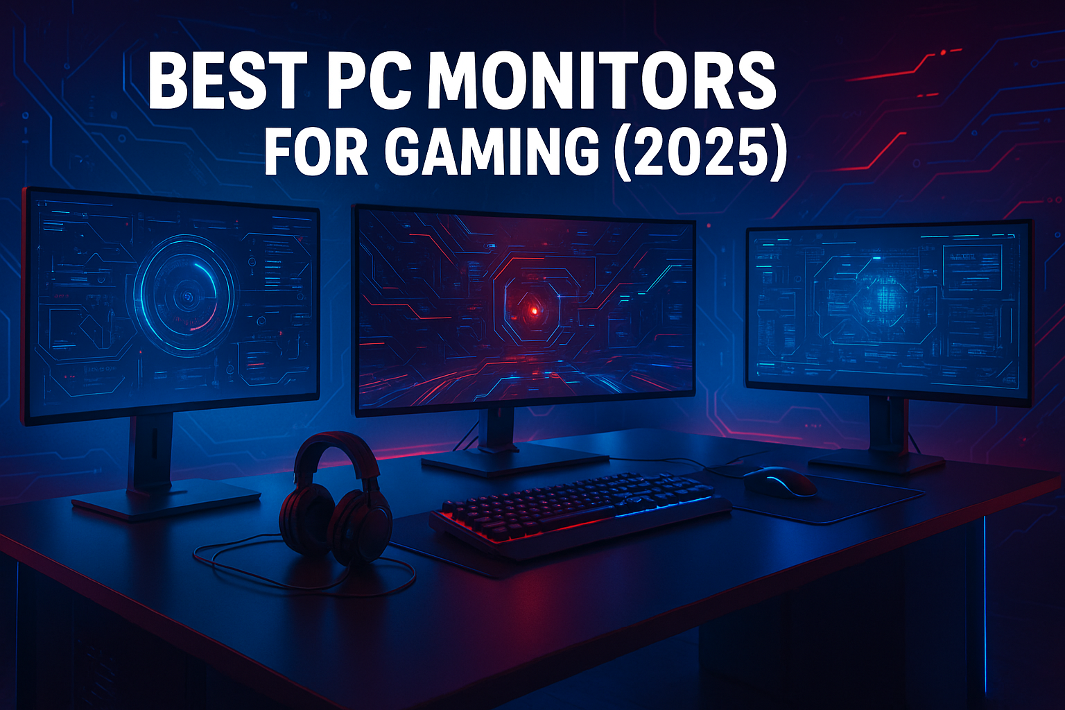 High-performance gaming monitor with ultra-fast refresh rate and sharp display, reviewed in 2025