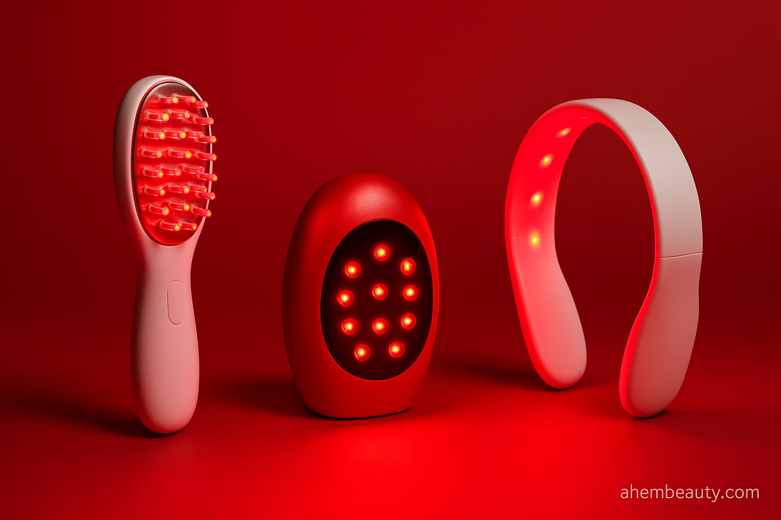 Compact handheld red light scalp therapy device for thinning hair and regrowth, tested for everyday home use across US, UK, and Canada; featured in Amazon reviews and Reddit hair forums