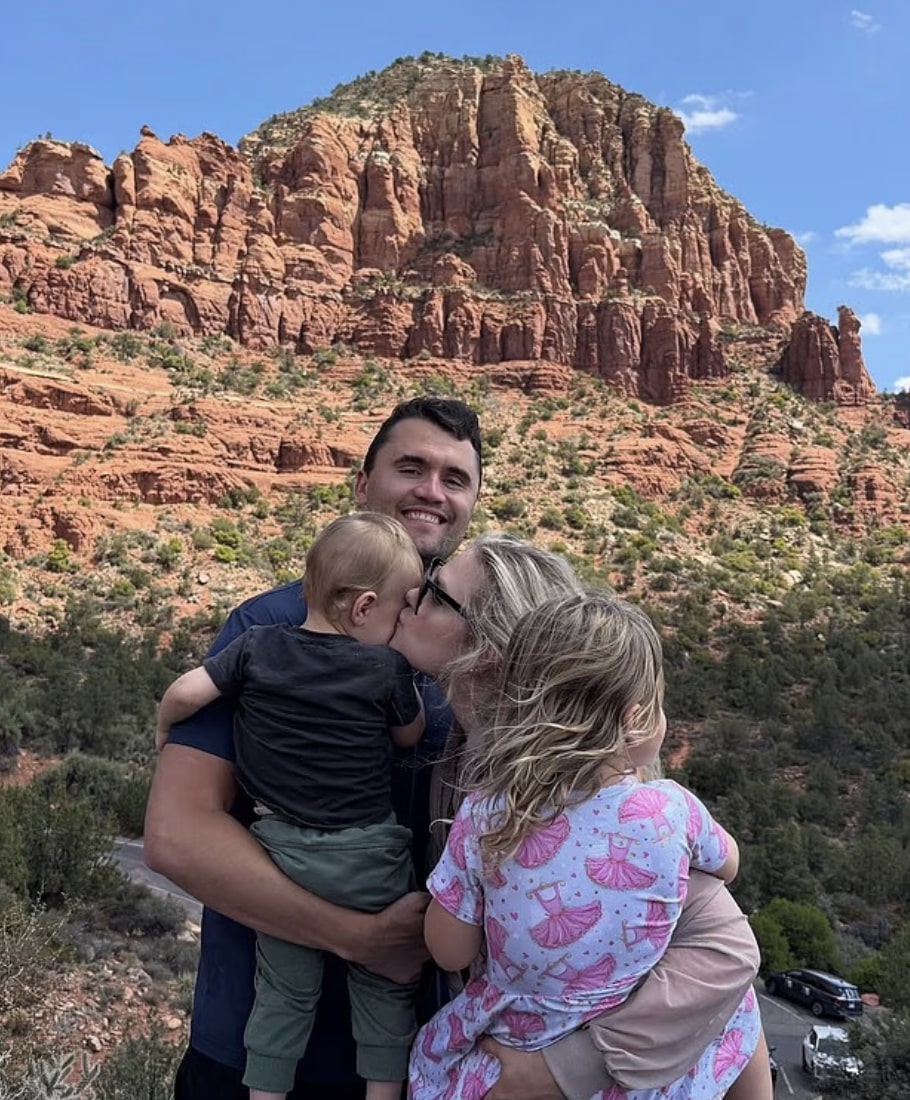 Mourners at Charlie Kirk Funeral