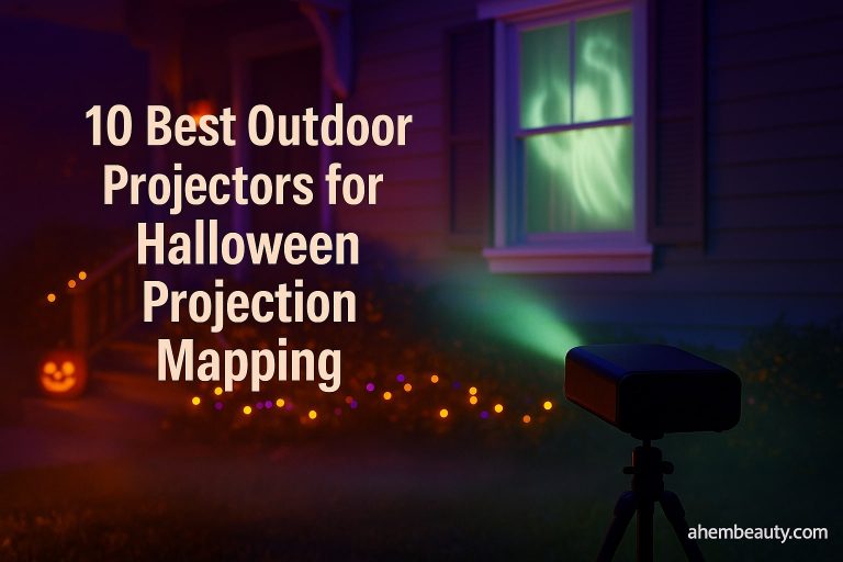 10 Best Outdoor Projectors for Halloween Projection Mapping