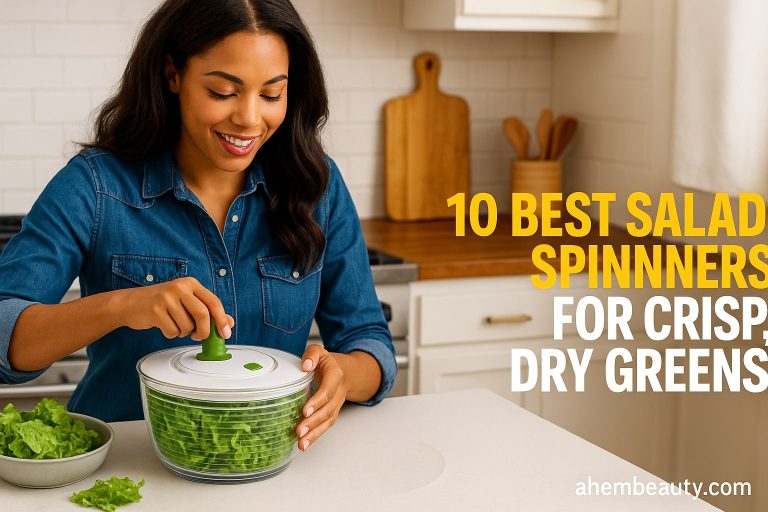 10 Best Salad Spinners for Crisp Dry Greens