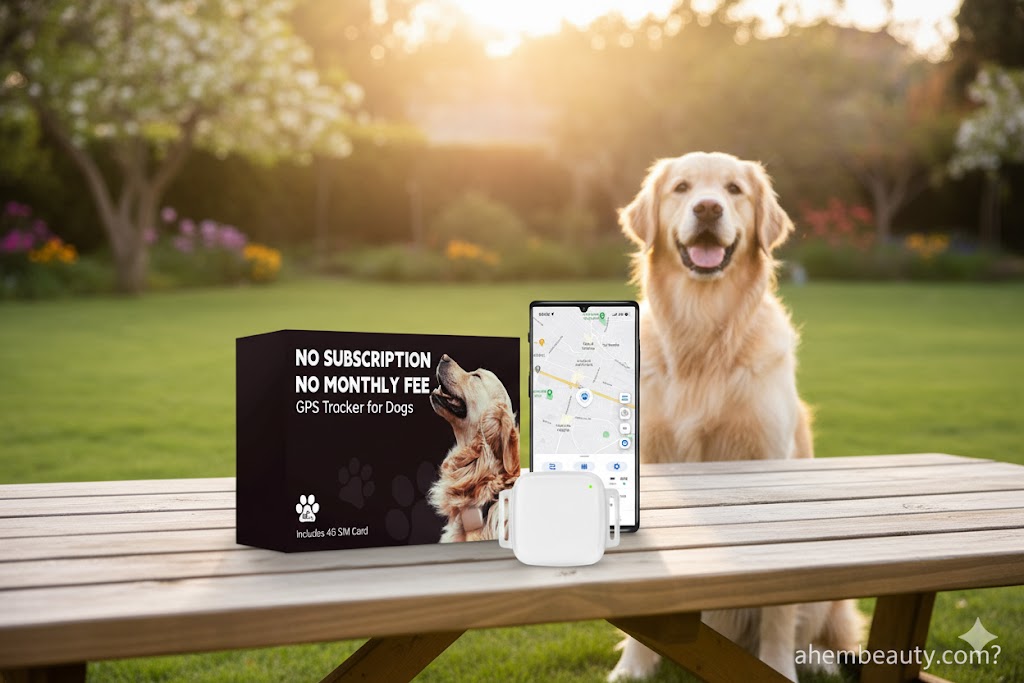 Best GPS Dog Collars Without Subscription — VITALGLOW dog GPS tracker clip-on with 4G LTE updates, long battery life, unlimited geofences; tested for US UK Canada hiking and suburban pets