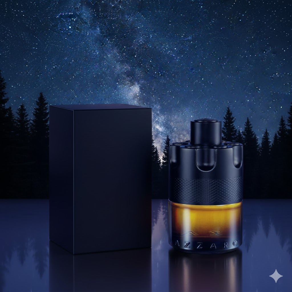 Best Perfumes for Men That Truly Last All Day — Azzaro The Most Wanted Parfum bottle for date nights and evening events