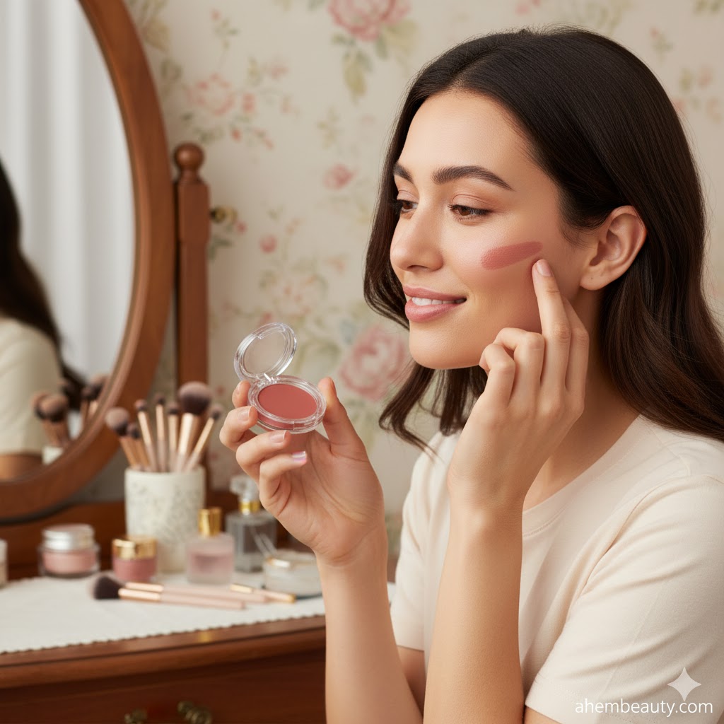 Best Cream Blushes, AI-generated editorial image for illustrative purposes.