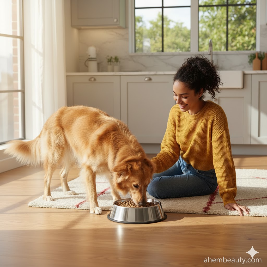 Best Slow Feed Dog Bowls For Healthy, Happy Mealtime, AI-generated editorial image for illustrative purposes.