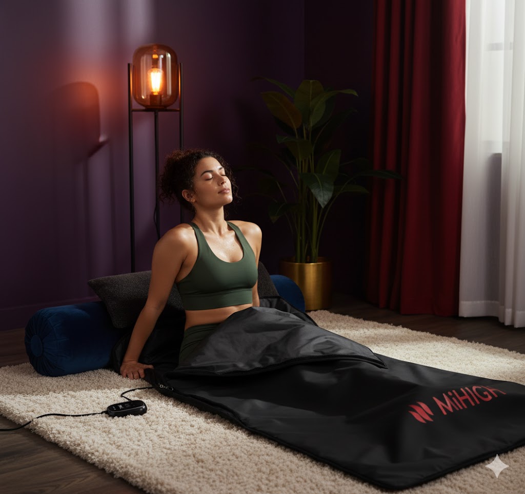 Best Infrared Sauna Blankets, AI-generated editorial image for illustrative purposes.