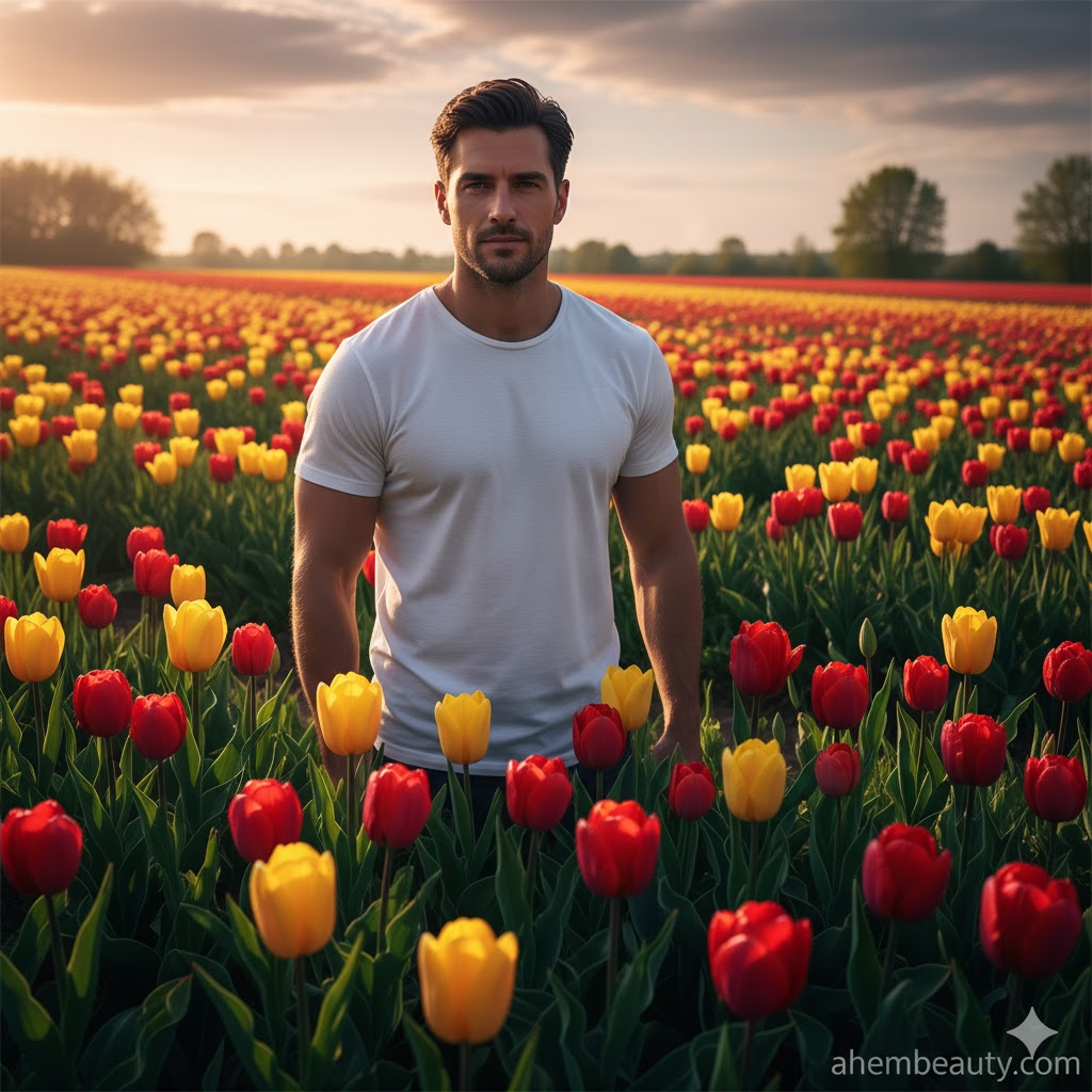 Best White T-Shirts For Men That Always Look Good, AI-generated editorial image for illustrative purposes.