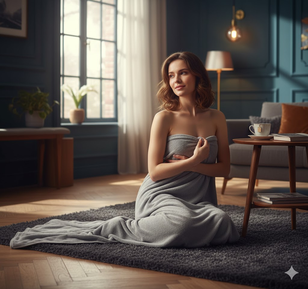 Best Infrared Sauna Blankets, AI-generated editorial image for illustrative purposes.