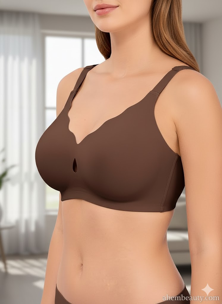 Best Bras for Small boobs That Truly Fit — LUCKMEEY wireless bra silhouette under tees and blouses; 1200×700 landscape