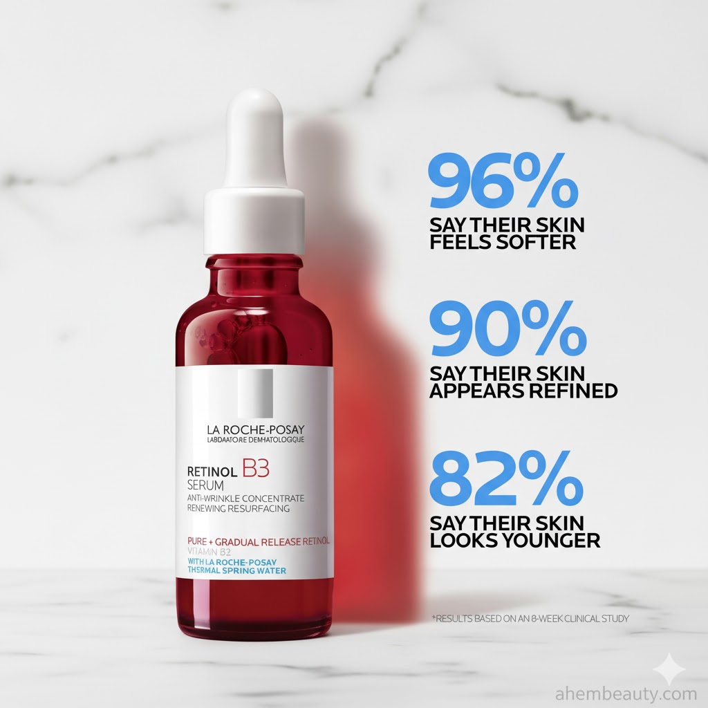 Entity-rich: La Roche-Posay Pure Retinol Face Serum with Vitamin B3 — anti-aging face serum for lines and wrinkles; dermatologist-developed; popular in US, UK, Canada; compared in Retinol vs Bakuchiol debate