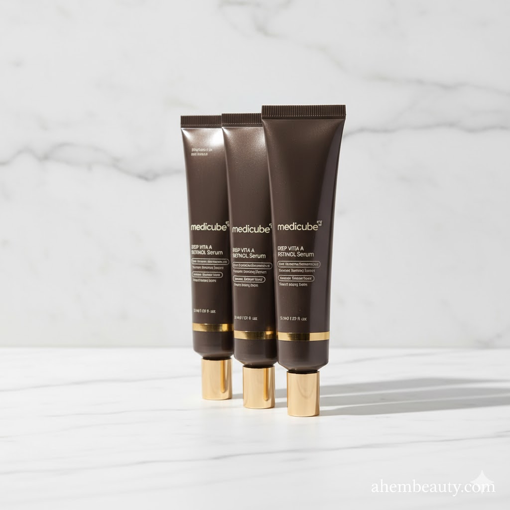 Medicube Deep Reviving Bakuchiol Retinol Facial Serum — encapsulated retinol + retinal with bakuchiol, low-irritant Korean anti-aging for US UK Canada