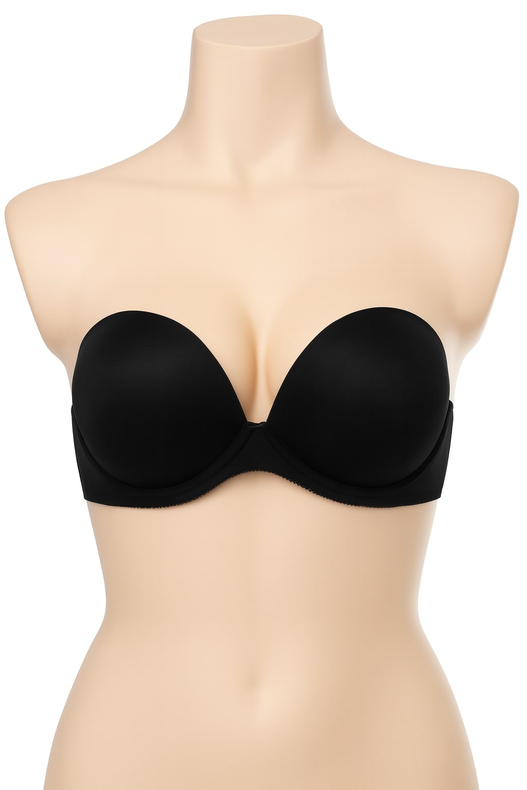 Best Strapless Bras That Actually Stay Up — Plusexy push up strapless with underwire, molded cups, and multiway straps — US, UK, Canada