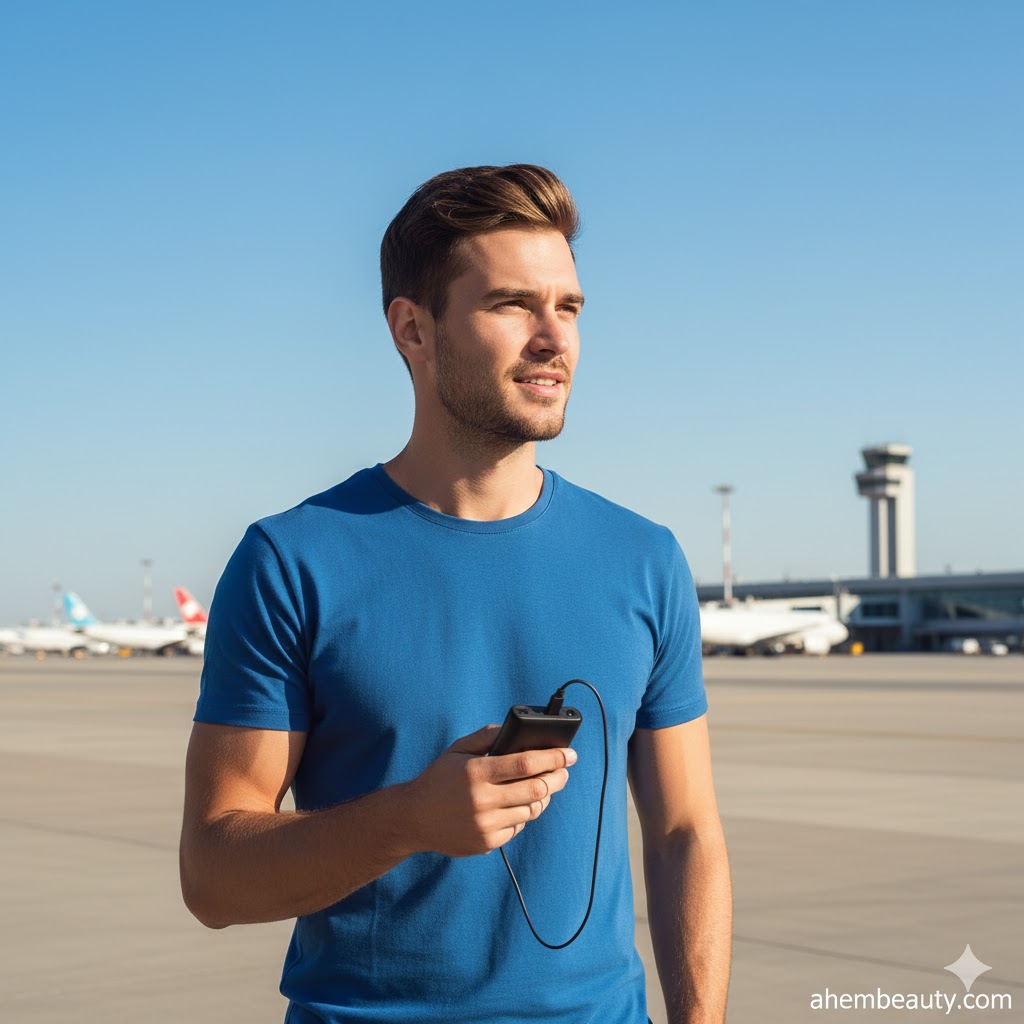 Best Power Banks With Built-In Cables, AI-generated editorial image for illustrative purposes.