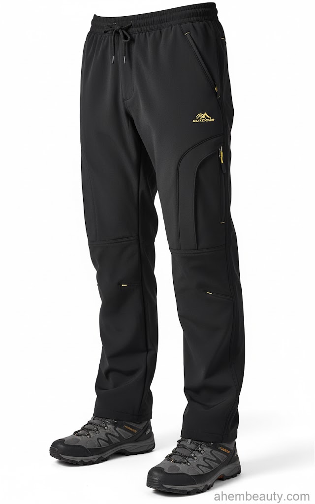 Best Budget Waterproof Hiking Pants for Men Under $100 — Toomett insulated snow pants with polar-fleece lining and soft-shell exterior; winter hiking and ski use; US UK Canada