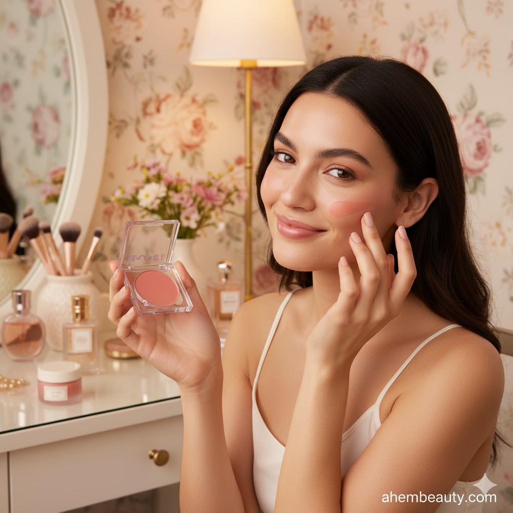 Best Cream Blushes,AI-generated editorial image for illustrative purposes.