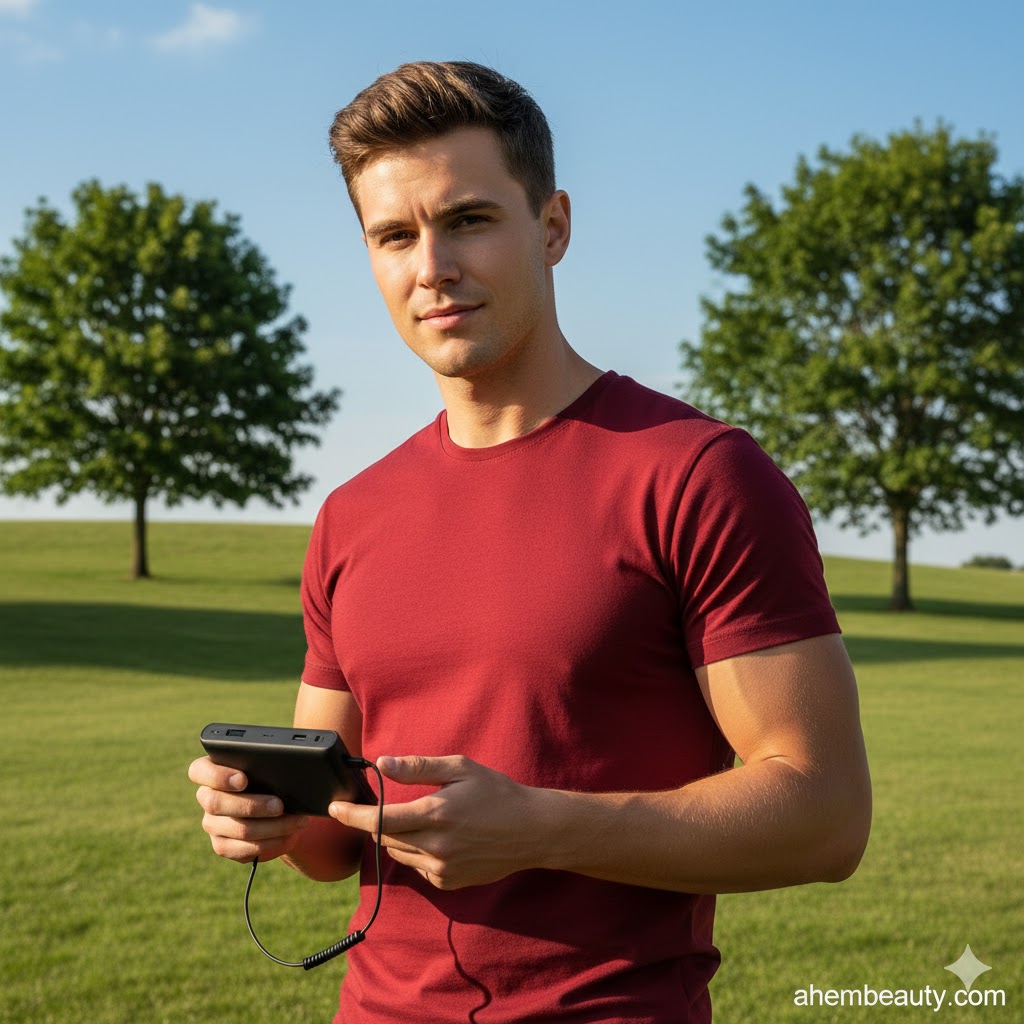 Best Power Banks With Built-In Cables, AI-generated editorial image for illustrative purposes.