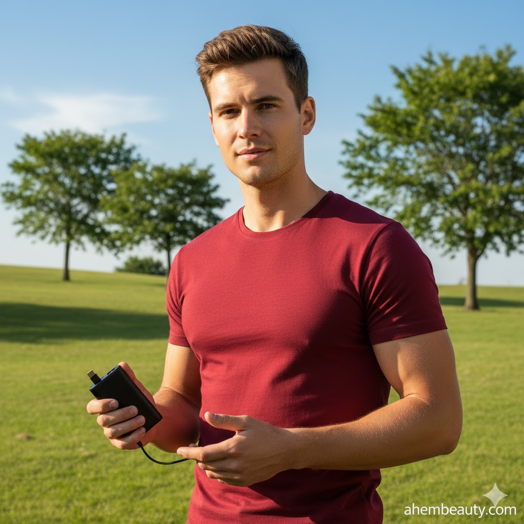 Best Power Banks With Built-In Cables, AI-generated editorial image for illustrative purposes.