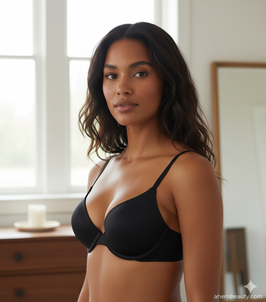 Best Bras for Small boobs That Truly Fit — Victoria’s Secret Wear Everywhere push-up demi T-shirt bra shown in pink; natural-looking lift for petite figures; US UK Canada readers