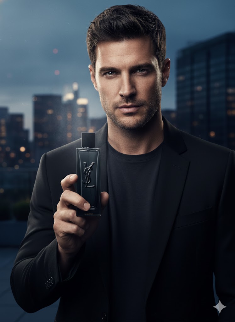 Best Perfumes for Men That Truly Last All Day — YSL Myslf EDP, woody-floral modern-minimalist scent with fresh accord, bergamot, orange blossom, woods and ambroxan