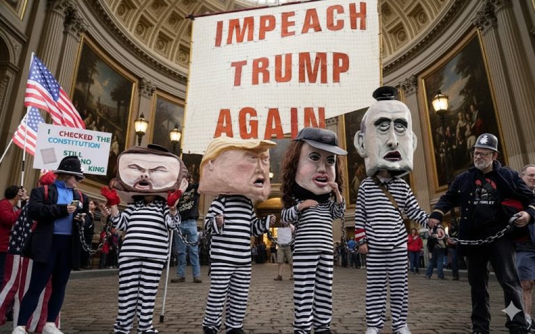 ‘No Kings’ Protests Sweep U.S.—National Guard on Alert