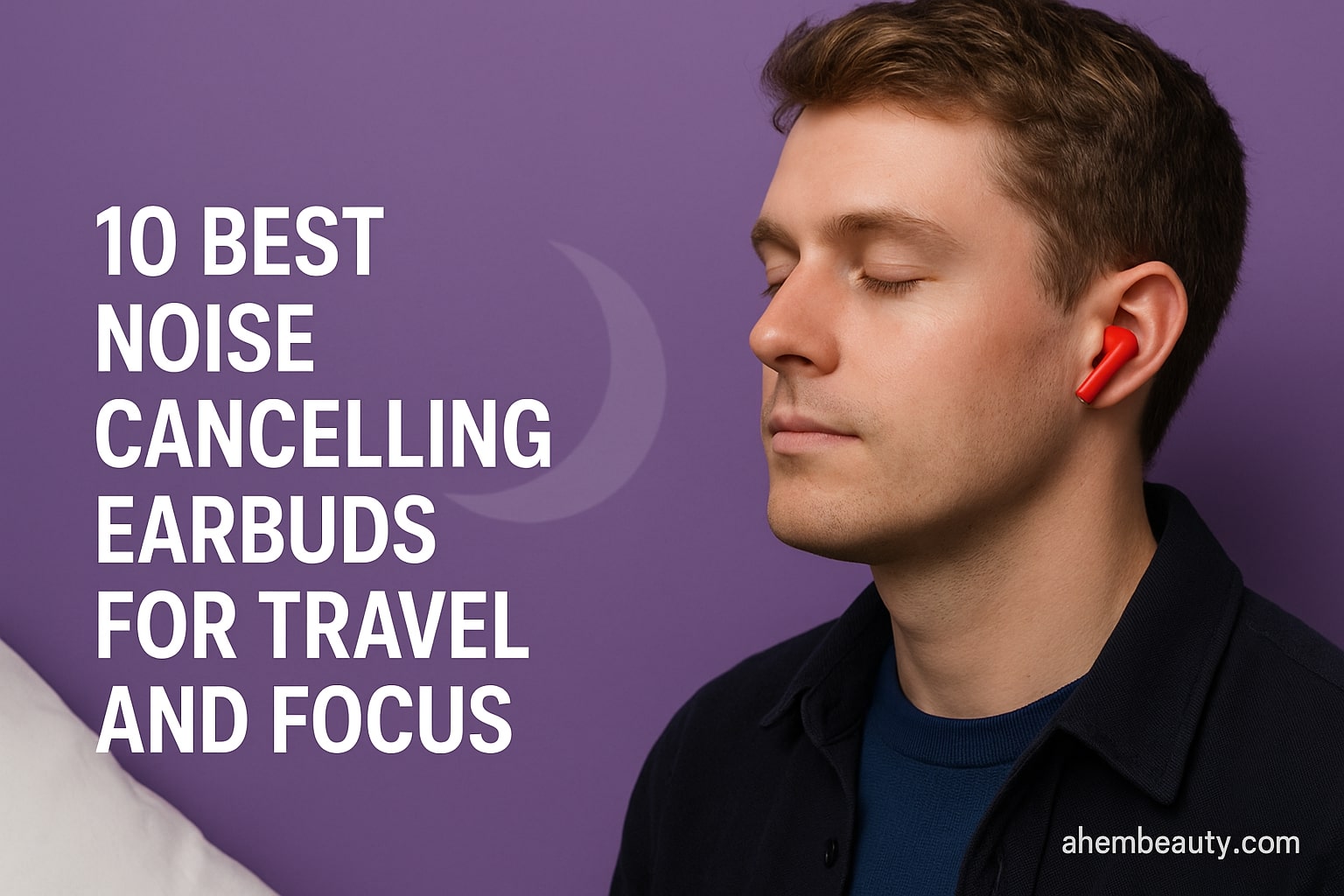10 Best Noise Cancelling Earbuds for Travel and Focus