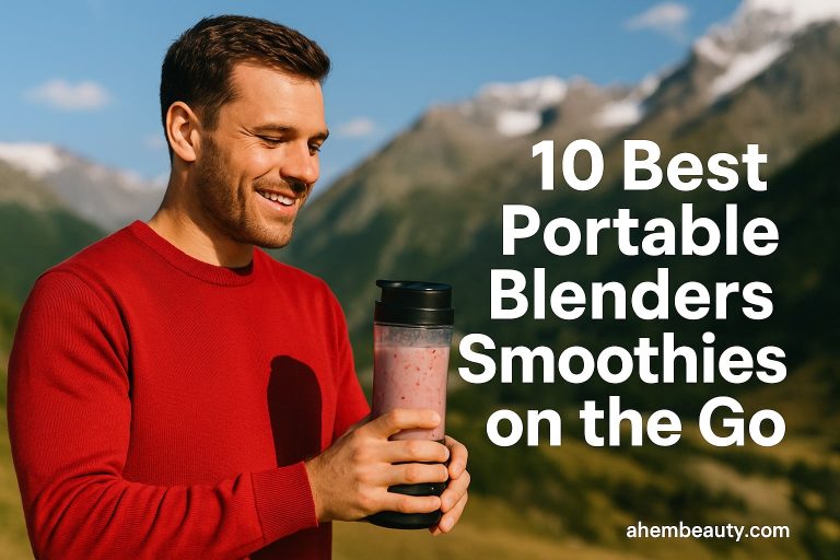 10 Best Portable Blenders for Smoothies on the Go