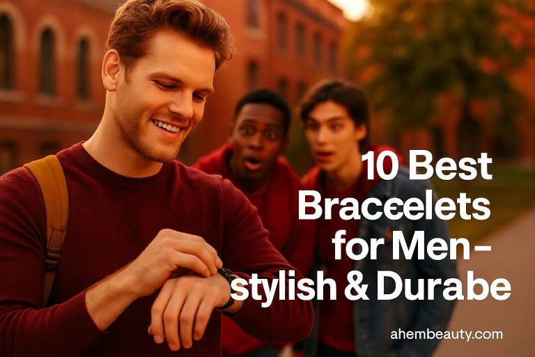 10 Best Bracelets for Men—Stylish & Durable
