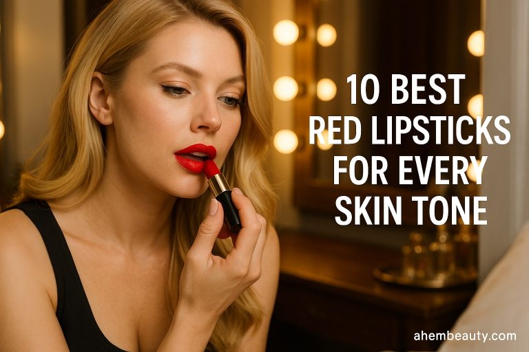 10 Best Red Lipsticks for Every Skin Tone