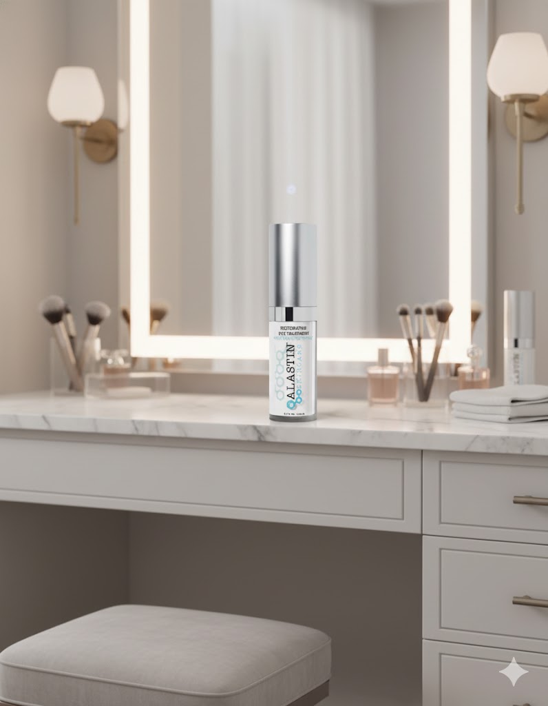  Best Eye Creams For Dark Circles,AI-generated editorial image for illustrative purposes.