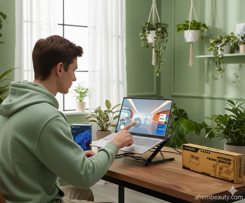 Best Touchscreen Laptops ,AI-generated editorial image for illustrative purposes.