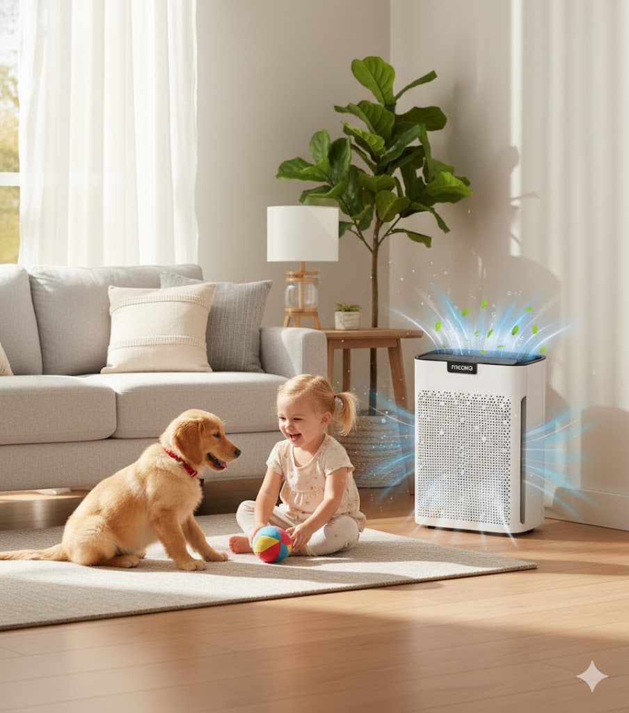 Best Air Purifiers to Breathe Easier,AI-generated editorial image for illustrative purposes.