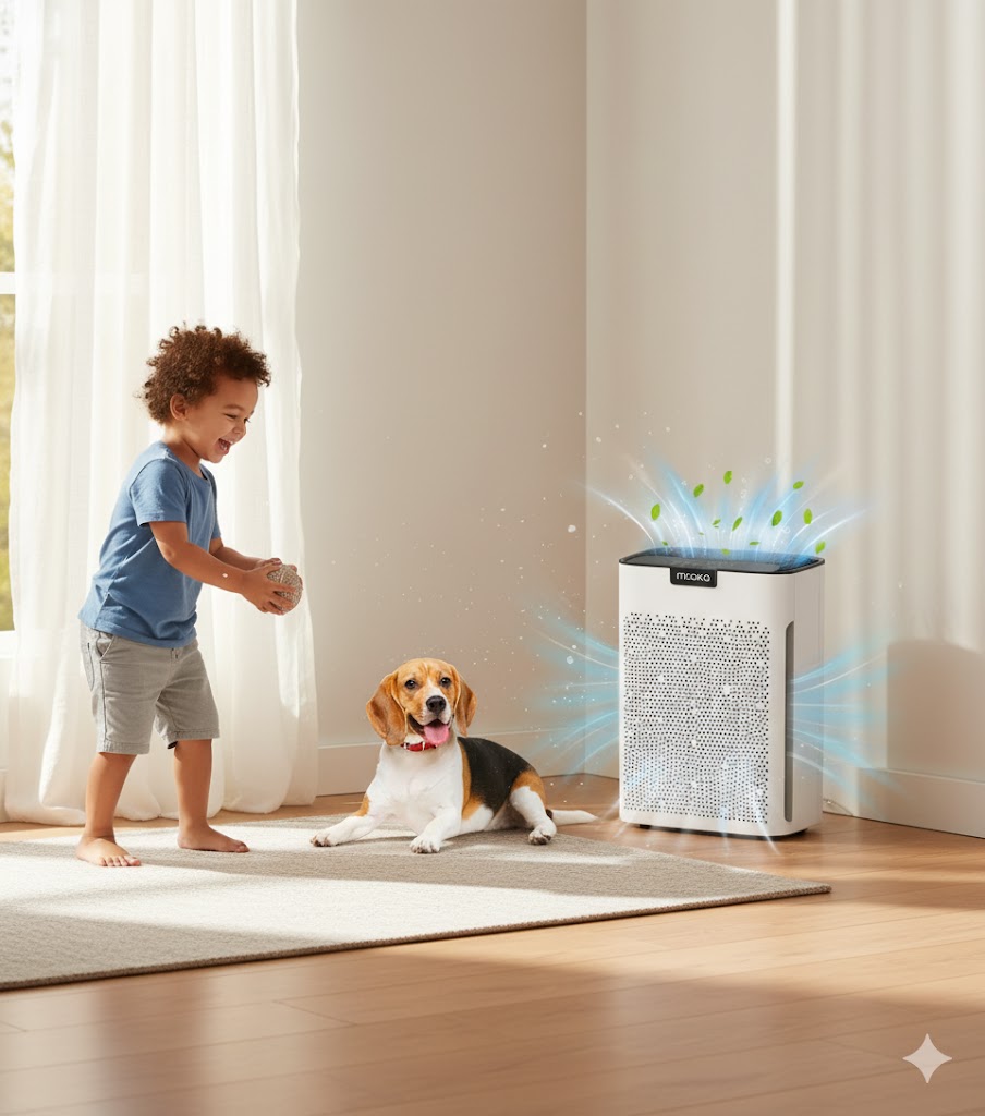 Best Air Purifiers to Breathe Easier, AI-generated editorial image for illustrative purposes.