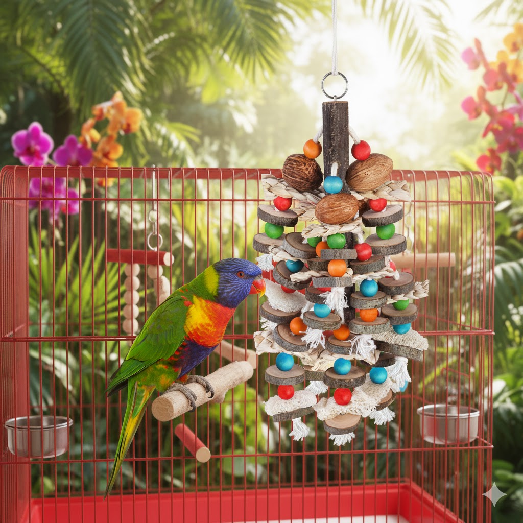 Best Parrot Toys To Keep Your Bird Happy
, AI-generated editorial image for illustrative purposes.