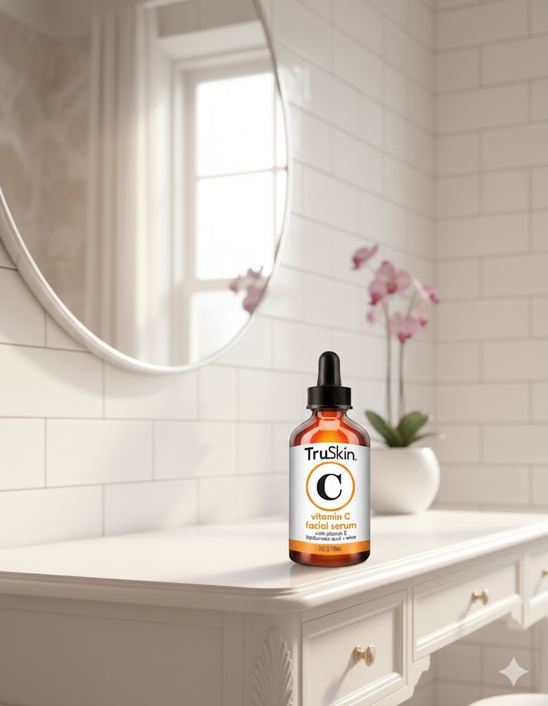 Best Brightening Serums That Actually Work, AI-generated editorial image for illustrative purposes.