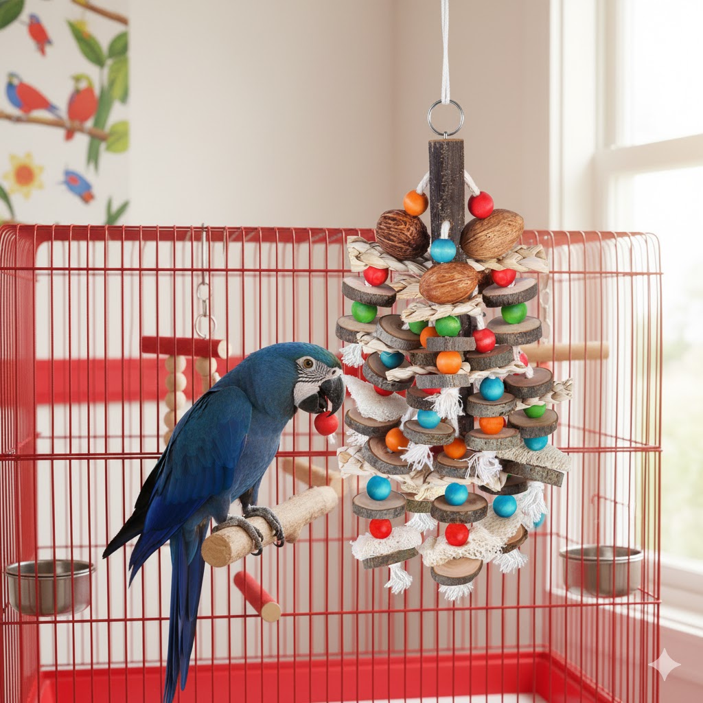  Best Parrot Toys To Keep Your Bird Happy
,AI-generated editorial image for illustrative purposes.