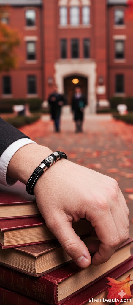 Best Bracelets for Men,AI-generated editorial image for illustrative purposes.