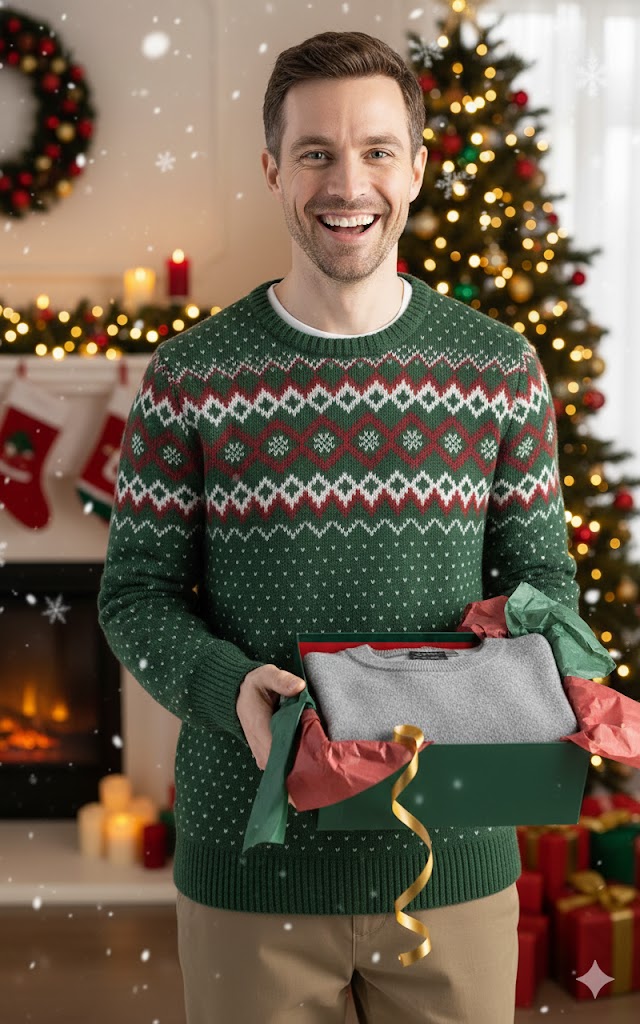  Best Christmas Gifts For Men ,AI-generated editorial image for illustrative purposes.