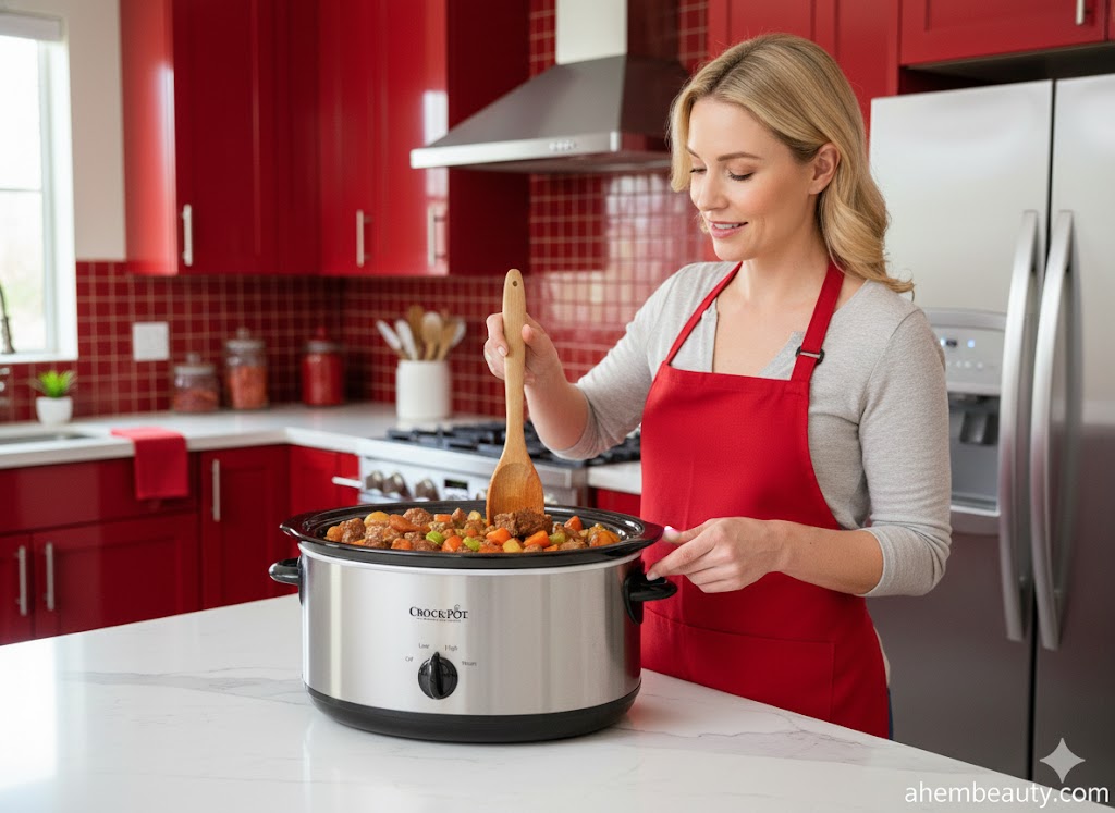 Best Slow Cookers For Busy Homes ,AI-generated editorial image for illustrative purposes.