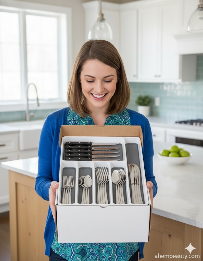 Best Flatware Sets That Feel Luxurious,AI-generated editorial image for illustrative purposes.