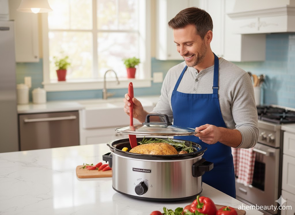 Best Slow Cookers For Busy Homes ,AI-generated editorial image for illustrative purposes.