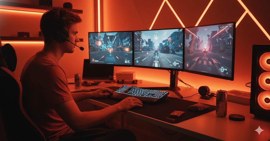 Best Ergonomic Keyboards For Long Work Hours, AI-generated editorial image for illustrative purposes.