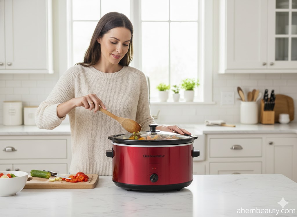 Best Slow Cookers For Busy Homes , AI-generated editorial image for illustrative purposes.