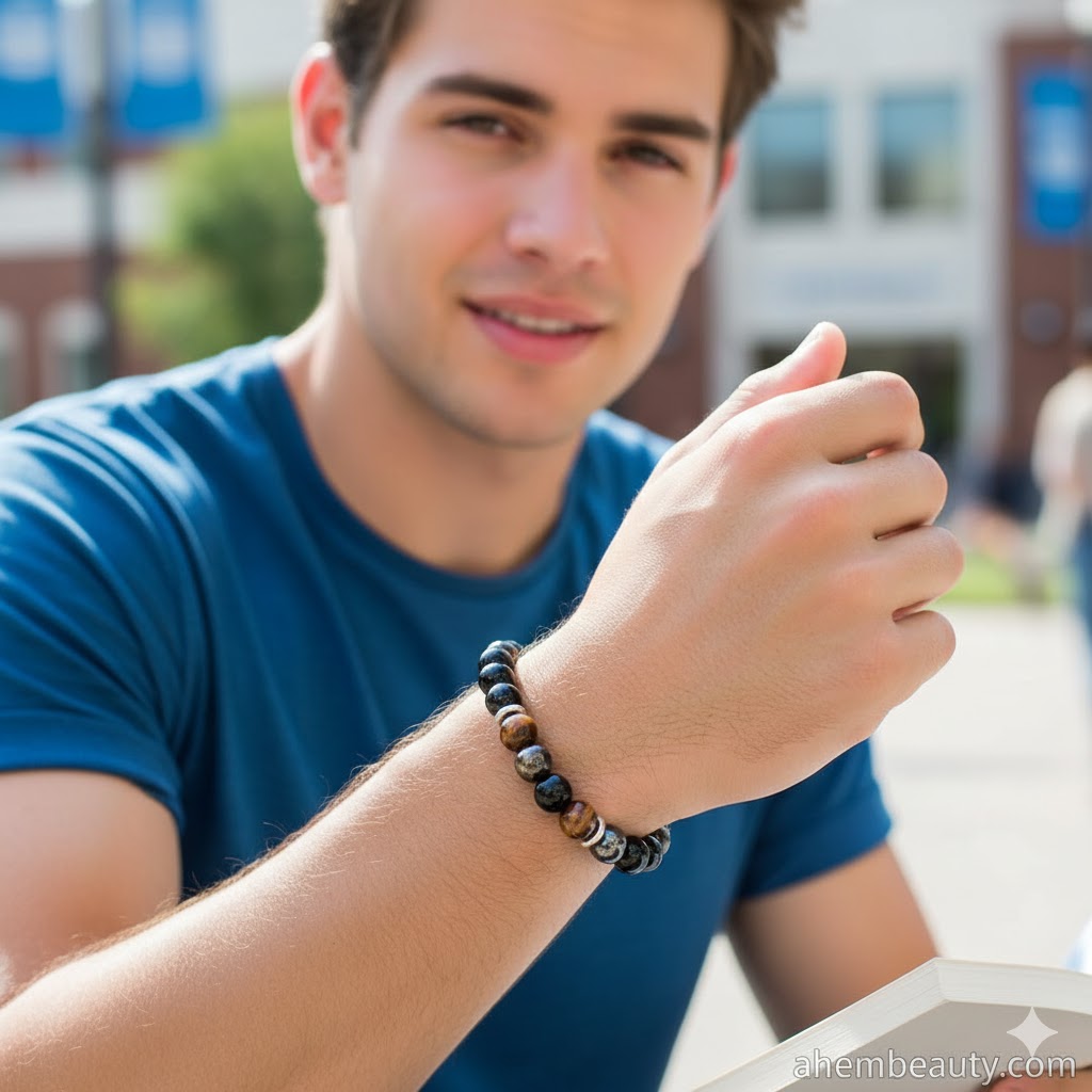 Best Bracelets for Men, AI-generated editorial image for illustrative purposes.