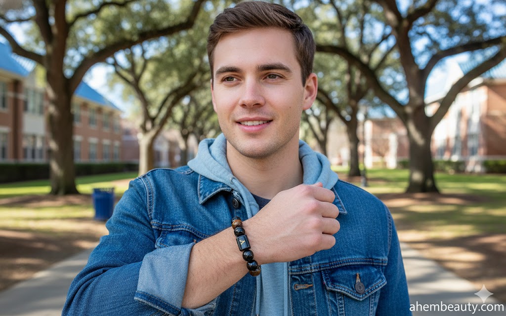 Best Bracelets for Men, AI-generated editorial image for illustrative purposes.